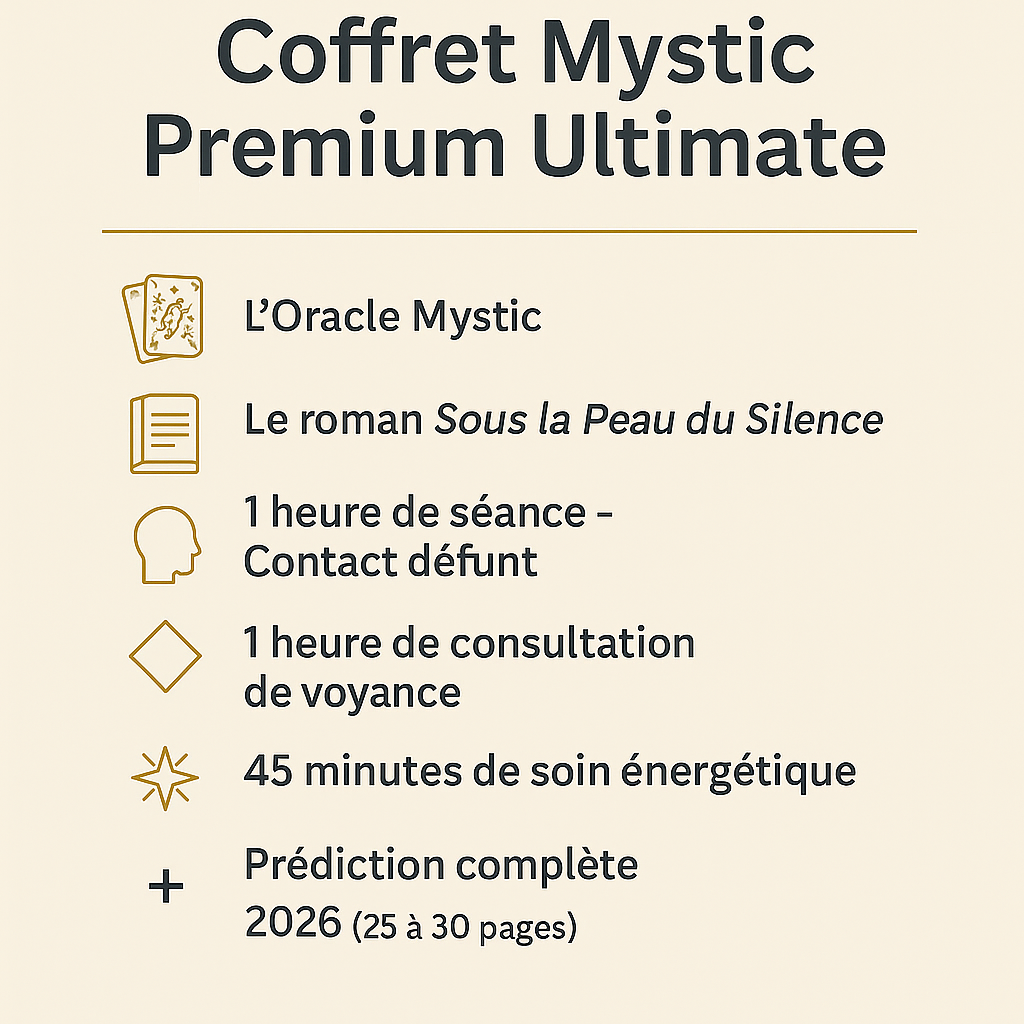 ⭐ Offre Black Friday – Coffret Mystic Premium Ultimate ⭐