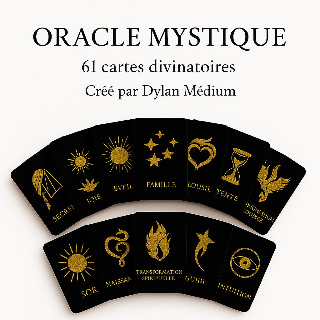 Pack consultation + Oracle Mystic + Roman sous la peau du silence